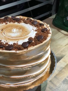 September Cake of the Month - Campfire S'mores